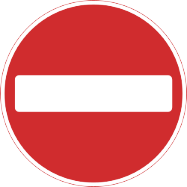 NO ENTRY