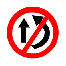 OVERTAKING PROHIBITED