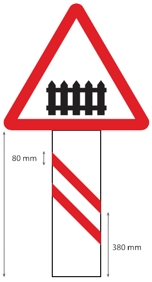 GUARDED RAILWAY CROSSING