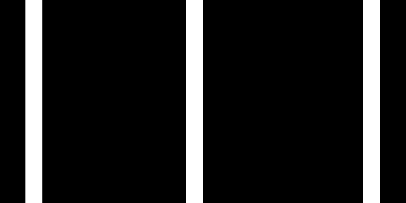 White Continuous Line