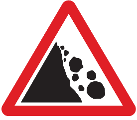 FALLING ROCKS