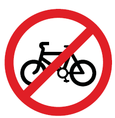 CYCLE PROHIBITED